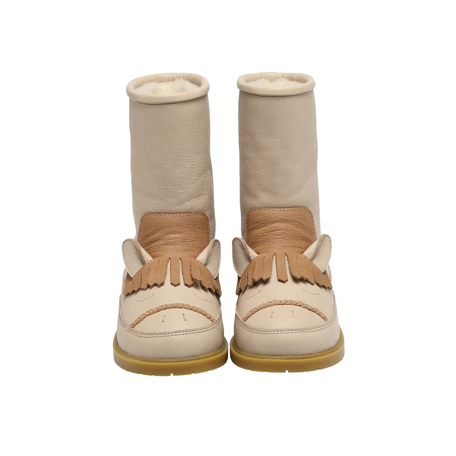 Wadudu Special Boots Horse Ivory Leather