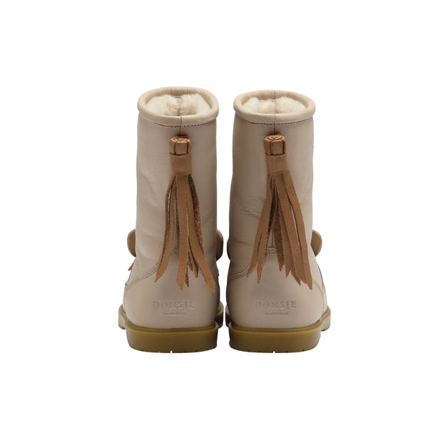 Wadudu Special Boots Horse Ivory Leather